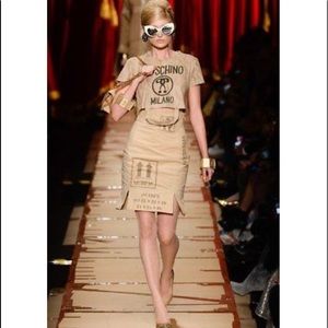 Authentic Moschino crop top